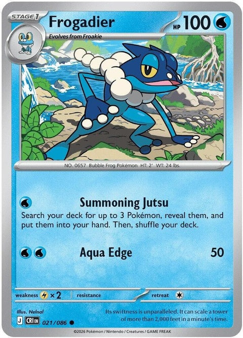 Frogadier (21) - ME04: Chaos Rising