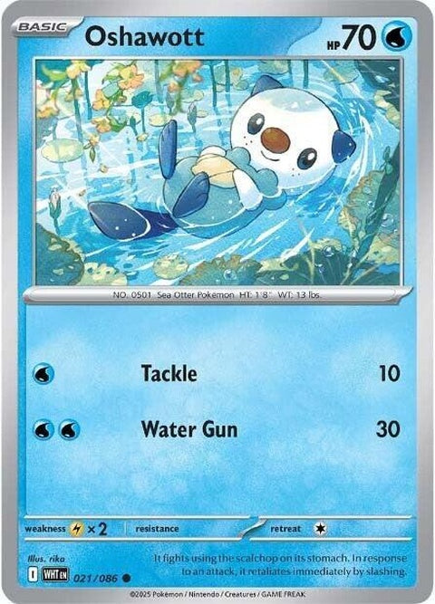 Oshawott (21) - White Flare
