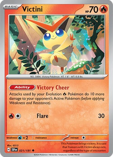 Victini (21) - Surging Sparks