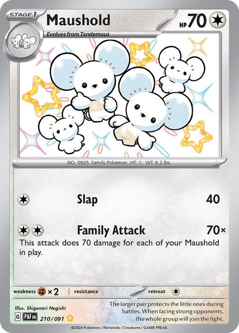 Maushold (210) - Paldean Fates