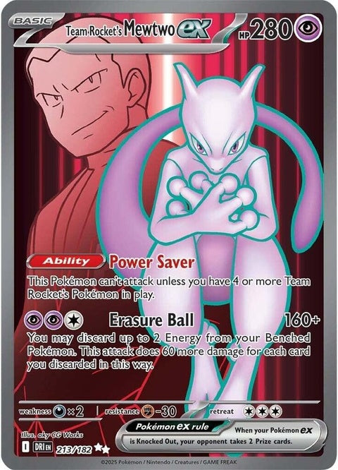 Team Rocket's Mewtwo Ex (213) - Destined Rivals