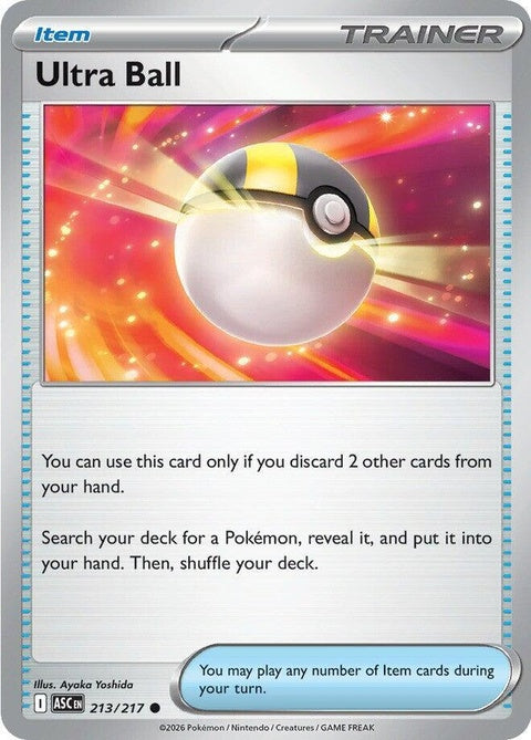 Ultra Ball (213) - ME: Ascended Heroes