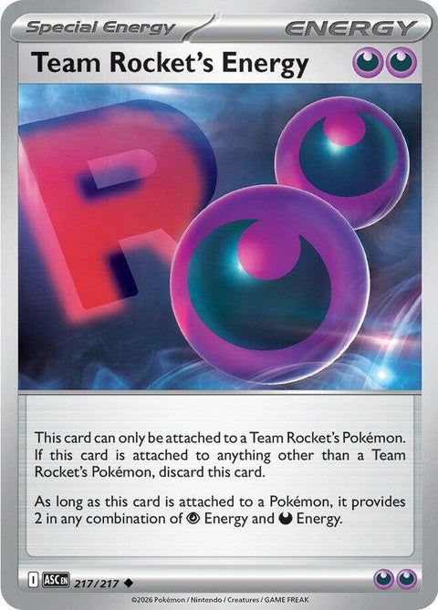 Team Rocket's Energy (217) - ME: Ascended Heroes