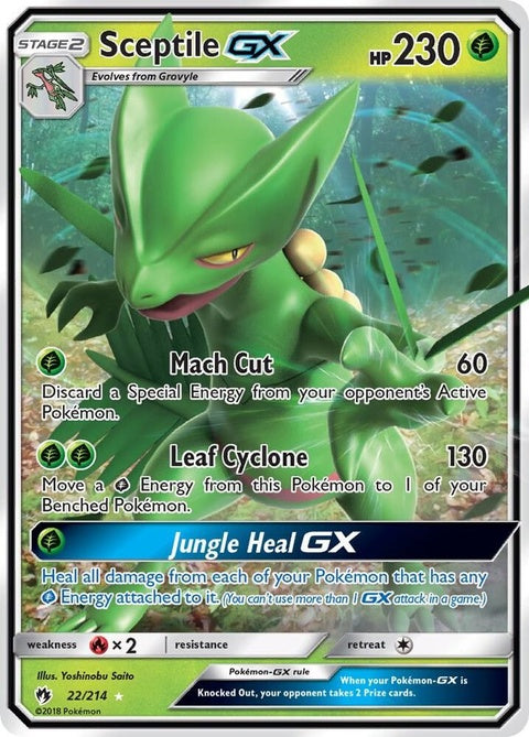 Sceptile Gx (22) - Lost Thunder
