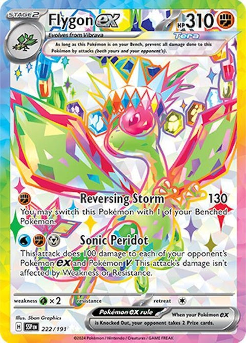 Flygon Ex (222) - Surging Sparks