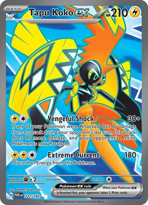 Tapu Koko Ex (222) - Paradox Rift
