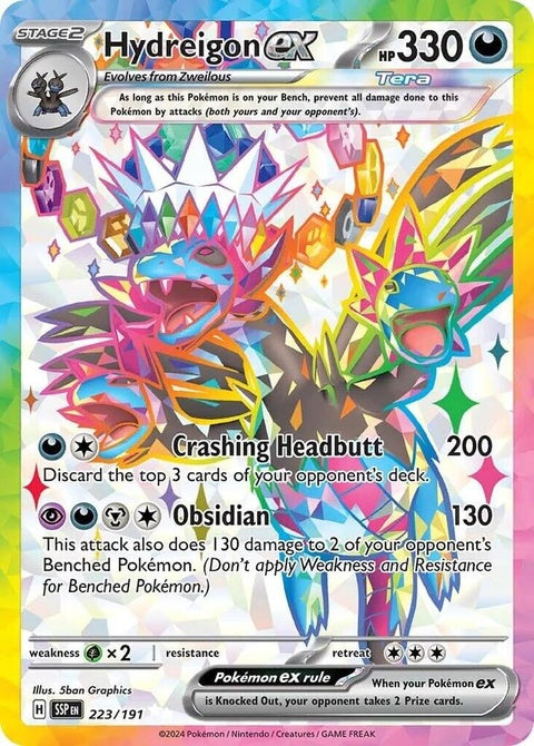 Hydreigon Ex (223) - Surging Sparks