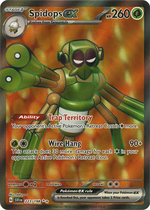 Spidops Ex (223) - Scarlet & Violet
