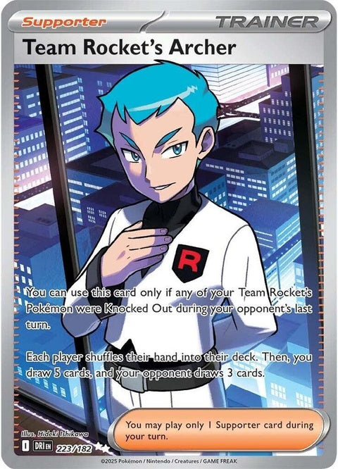 Team Rocket's Archer (223) - Destined Rivals