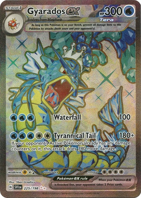 Gyarados Ex (225) - Scarlet & Violet