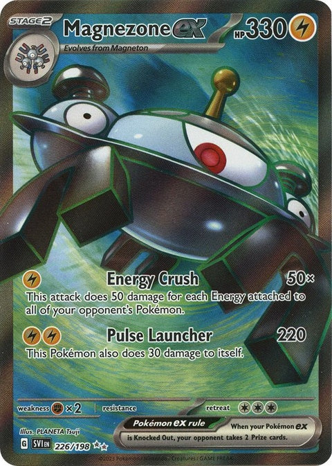 Magnezone Ex (226) - Scarlet & Violet