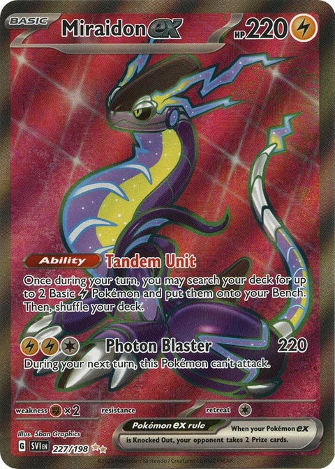 Miraidon Ex (227) - Scarlet & Violet
