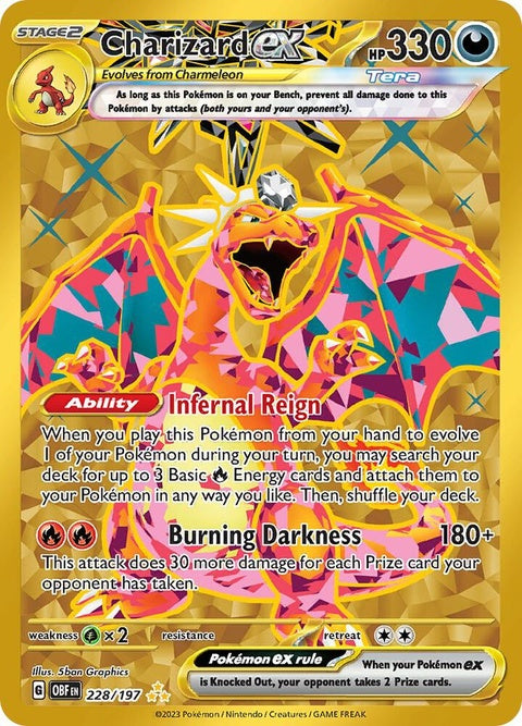 Charizard Ex (228) - Obsidian Flames