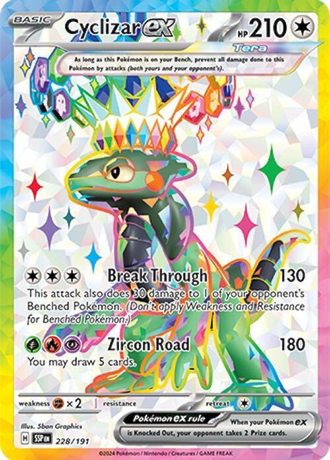 Cyclizar Ex (228) - Surging Sparks