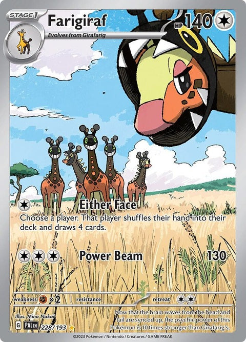 Farigiraf (228) - Paldea Evolved