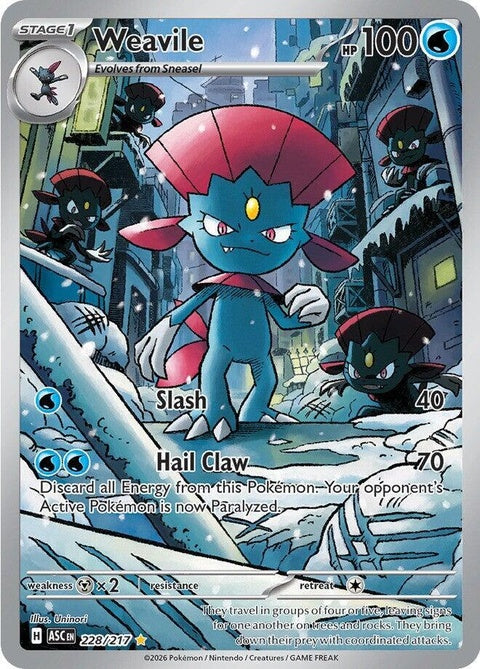 Weavile (228) - ME: Ascended Heroes