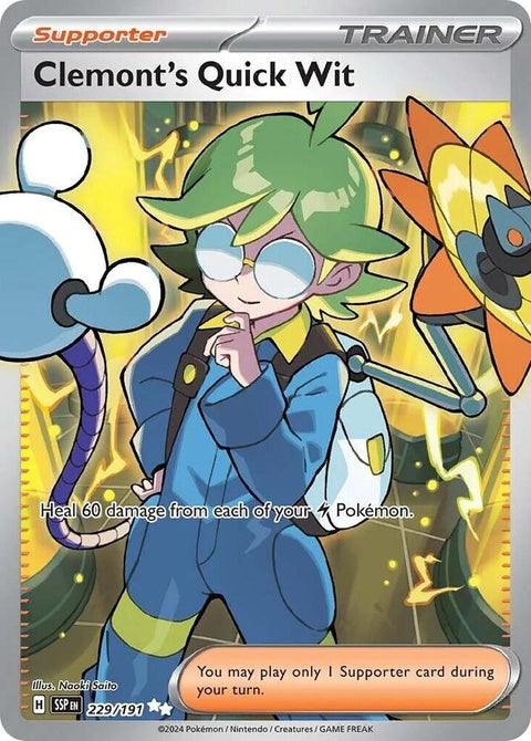 Clemont's Quick Wit (229) - Surging Sparks