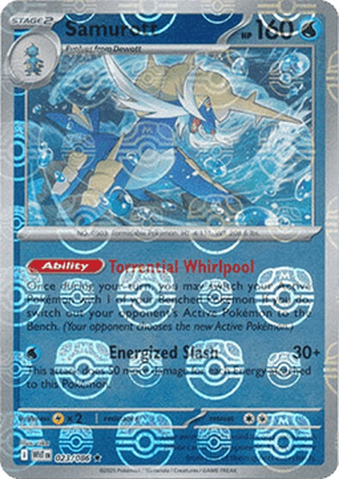 Samurott (23) - White Flare