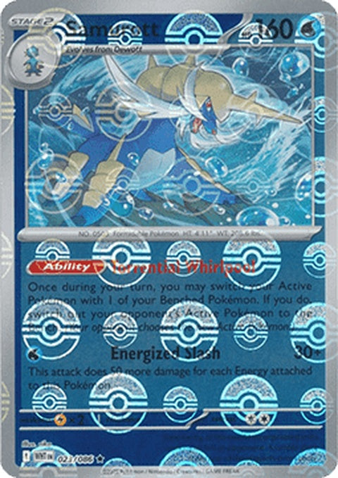 Samurott (23) - White Flare