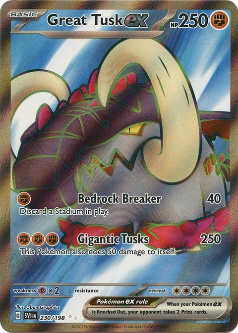 Great Tusk Ex (230) - Scarlet & Violet