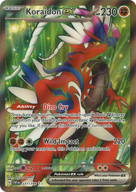 Koraidon Ex (231) - Scarlet & Violet