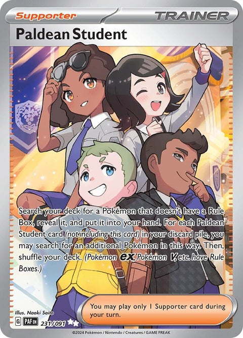 Paldean Student (231) - Paldean Fates