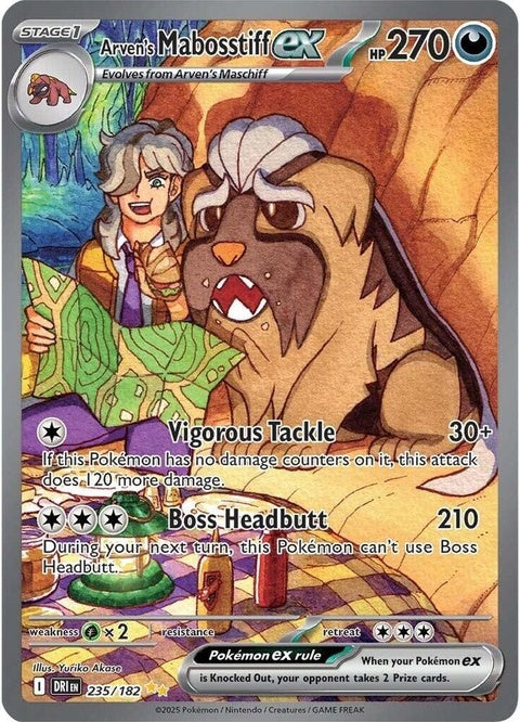 Arven's Mabosstiff Ex (235) - Destined Rivals