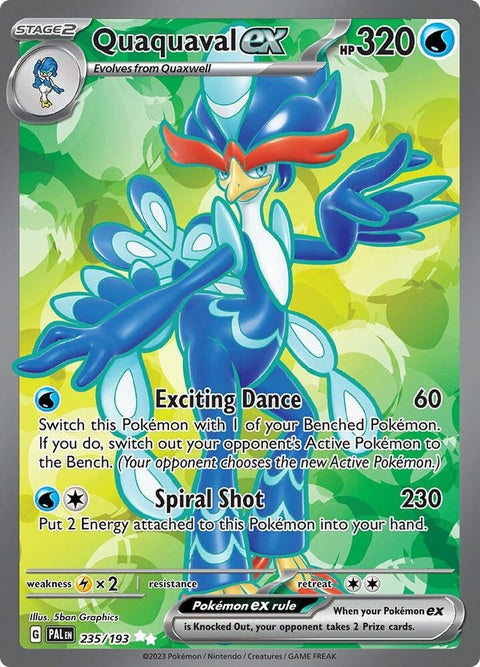 Quaquaval Ex (235) - Paldea Evolved