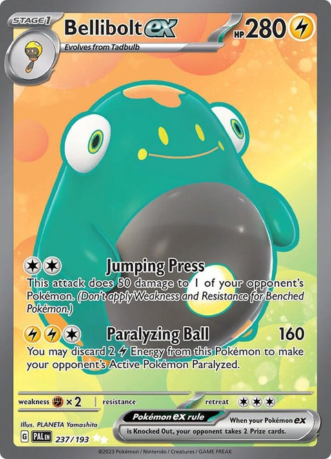 Bellibolt Ex (237) - Paldea Evolved