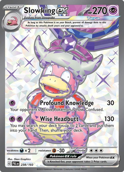 Slowking Ex (238) - Paldea Evolved