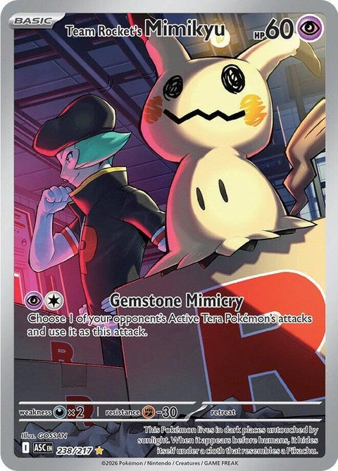 Team Rocket's Mimikyu (238) - ME: Ascended Heroes