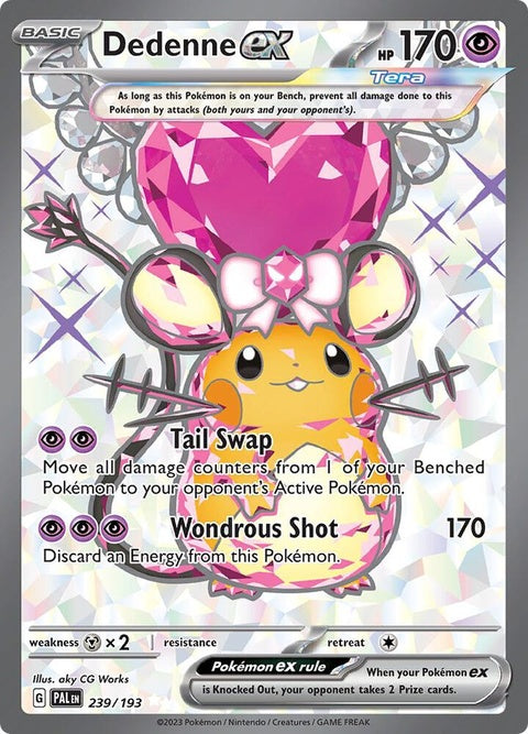 Dedenne Ex (239) - Paldea Evolved