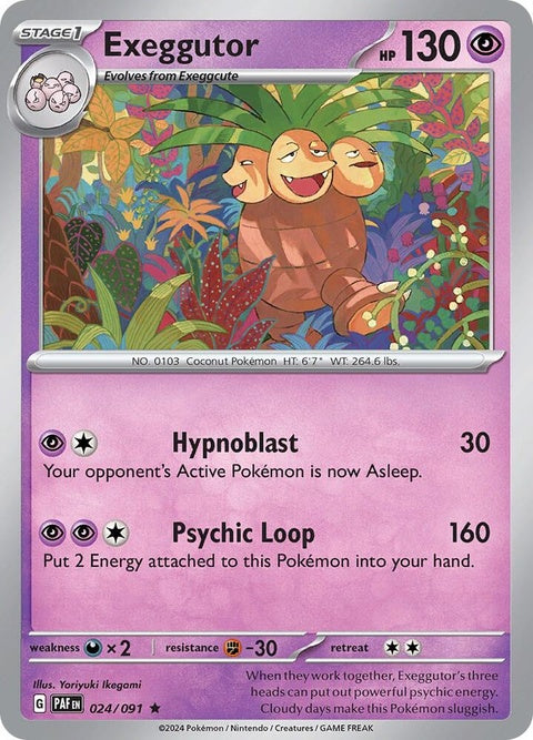 Exeggutor (24) - Paldean Fates
