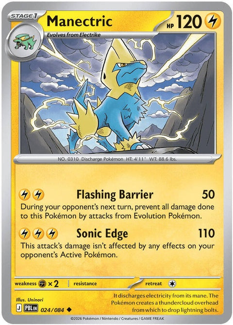 Manectric (24) - ME05: Pitch Black
