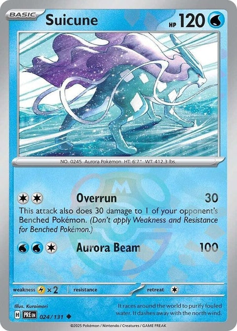 Suicune (24) - Prismatic Evolutions