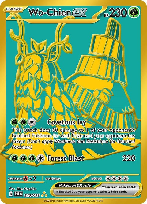 Wo-Chien Ex (240) - Paldean Fates