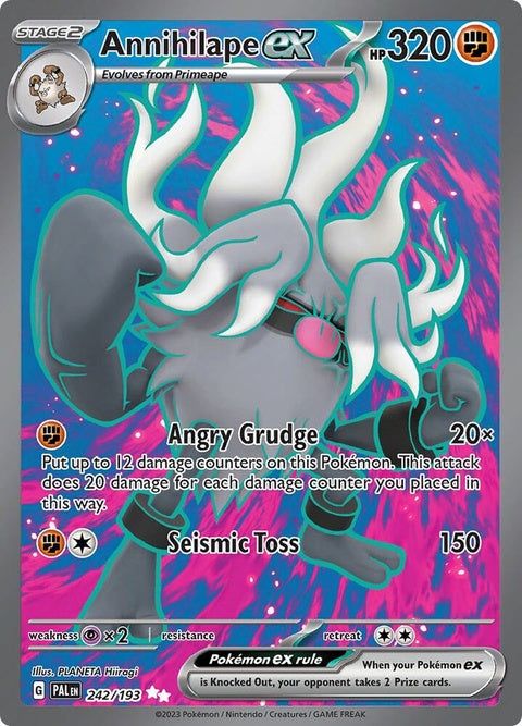 Annihilape Ex (242) - Paldea Evolved