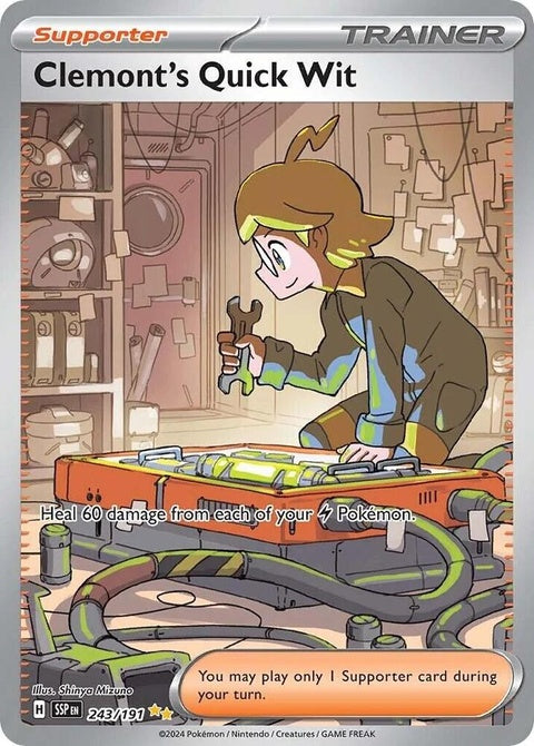 Clemont's Quick Wit (243) - Surging Sparks