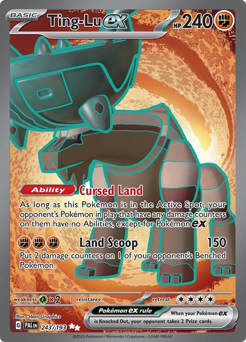 Ting-Lu Ex (243) - Paldea Evolved