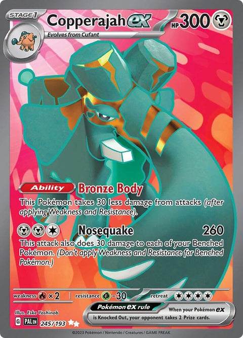 Copperajah Ex (245) - Paldea Evolved