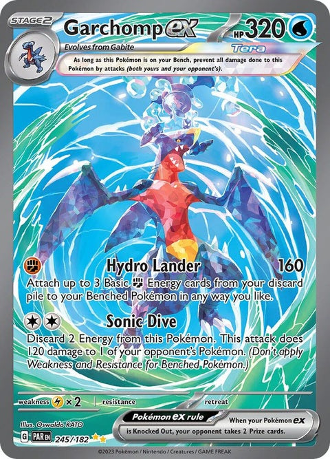 Garchomp Ex (245) - Paradox Rift