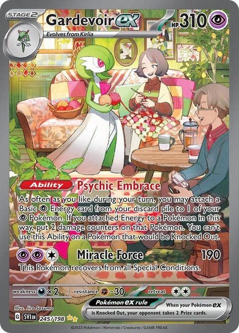 Gardevoir Ex (245) - Scarlet & Violet