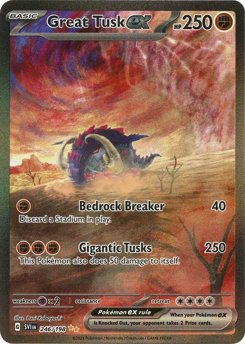 Great Tusk Ex (246) - Scarlet & Violet