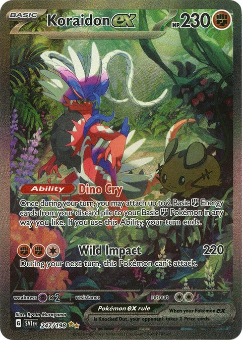 Koraidon Ex (247) - Scarlet & Violet