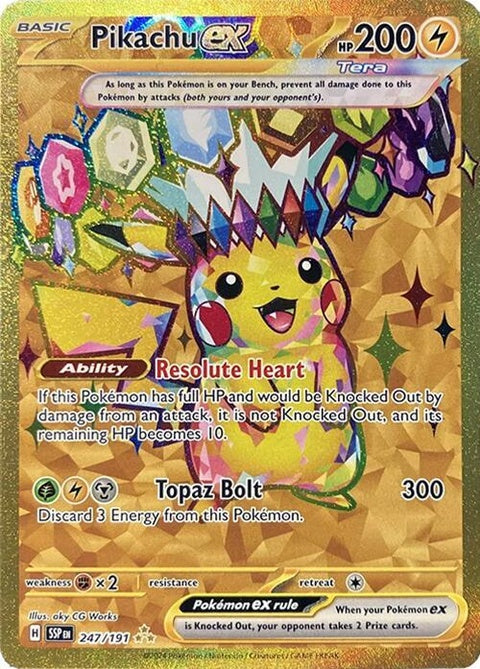 Pikachu Ex (247) - Surging Sparks