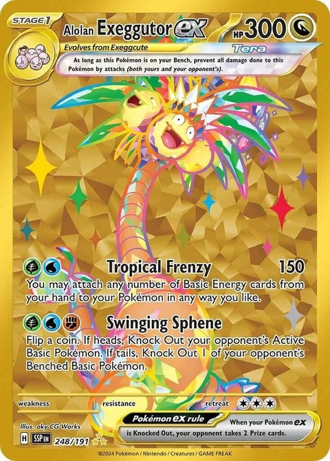 Alolan Exeggutor Ex (248) - Surging Sparks