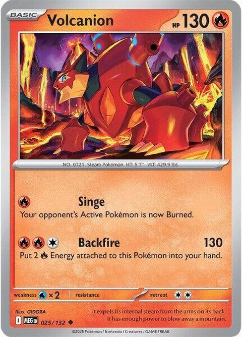 Volcanion (25) - Mega Evolution