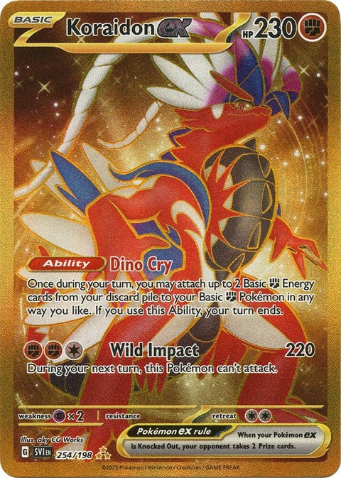 Koraidon Ex (254) - Scarlet & Violet