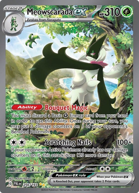 Meowscarada Ex (256) - Paldea Evolved