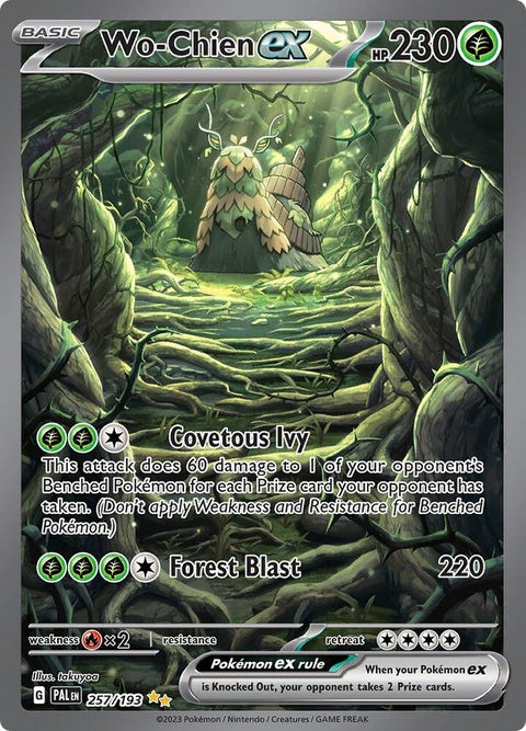 Wo-Chien Ex (257) - Paldea Evolved